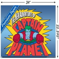 Капетан Планета И Планетари-Логото Ѕид Постер, 22.375 34