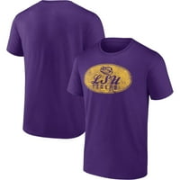 Машка пурпурна LSU тигри Time Out маица