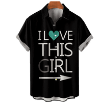 Нови модни Кошули За Печатење Срце Женски Блузи, Дете-120,#01