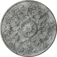 33 OD 3 4 P Версајски тавански медалјон, рачно насликана ултра чиста бела пукнатина